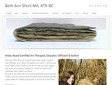 Tablet Screenshot of bethannshort.com